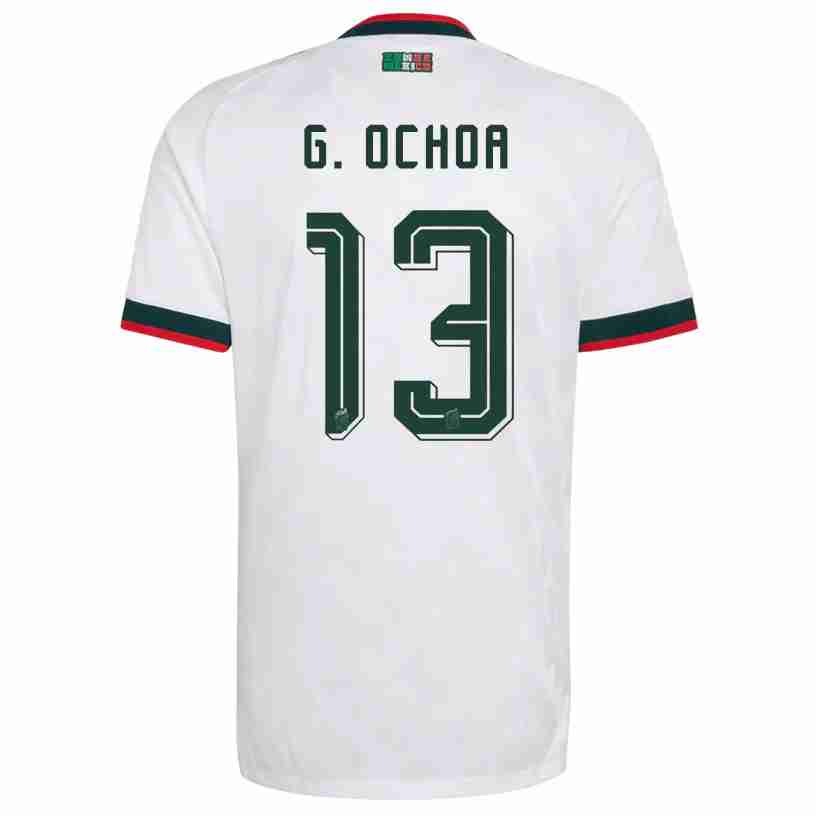 G. OCHOA NO.13 Camiseta Segunda México 2026 – Versión Jugador G. OCHOA NO.13 Camiseta Segunda México 2026 – Versión Jugador