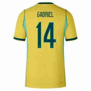 GABRIEL NO.14 Camiseta Primera Brasil 2026 – Versión Jugador