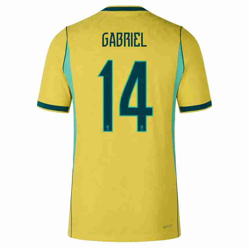 GABRIEL NO.14 Camiseta Primera Brasil 2026 – Versión Jugador GABRIEL NO.14 Camiseta Primera Brasil 2026 – Versión Jugador