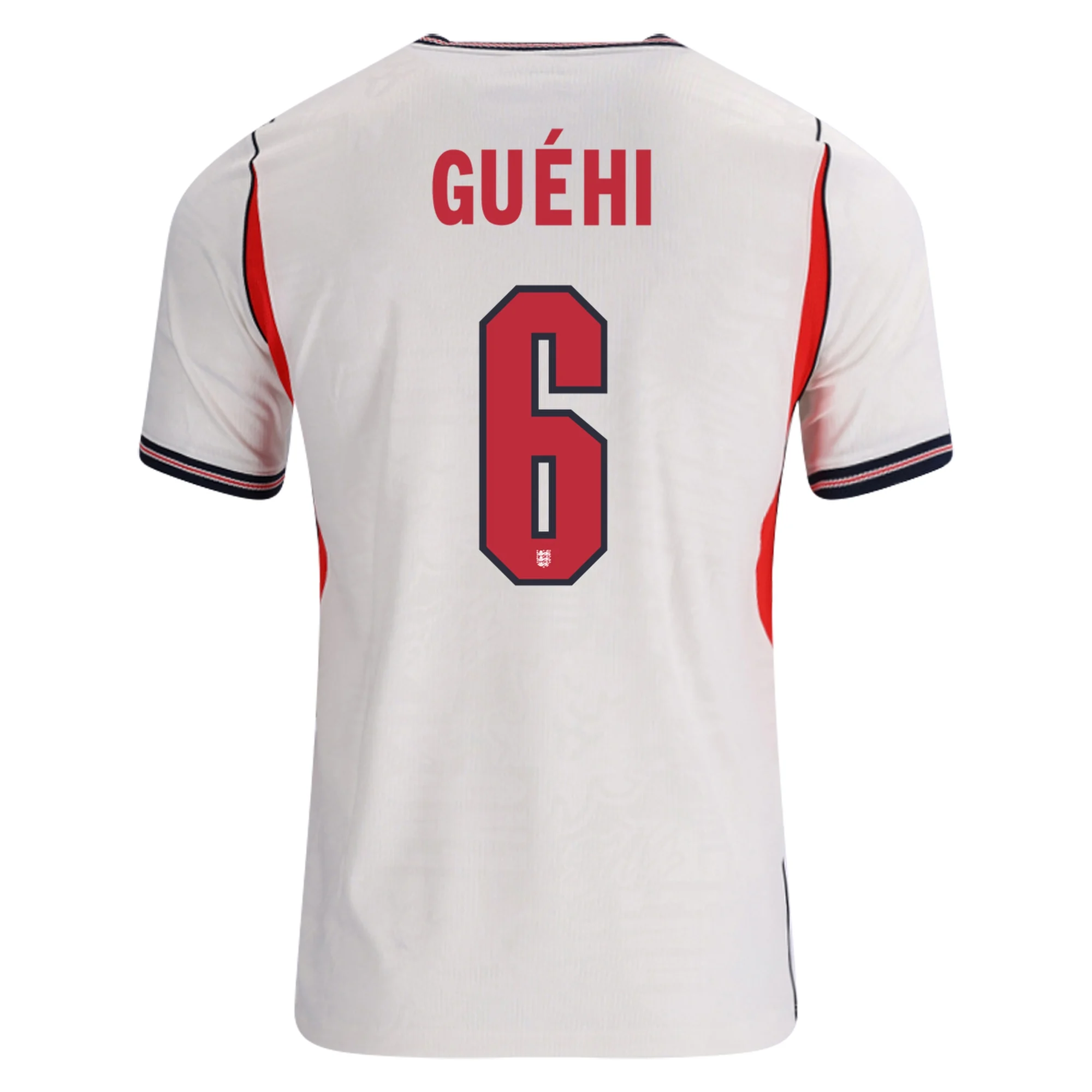 GUÉHI NO.6 Camiseta Primera Inglaterra 2026 – Versión Jugador GUÉHI NO.6 Camiseta Primera Inglaterra 2026 – Versión Jugador