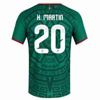 H. MARTIN NO.20 Camiseta Primera México 2026 – Versión Jugador