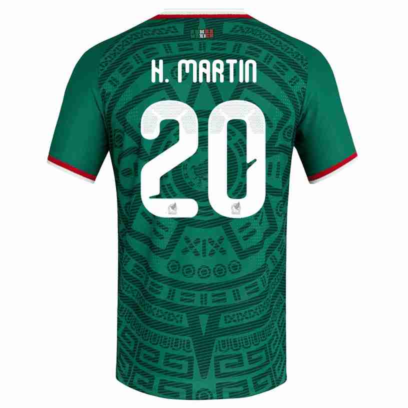 H. MARTIN NO.20 Camiseta Primera México 2026 – Versión Jugador H. MARTIN NO.20 Camiseta Primera México 2026 – Versión Jugador