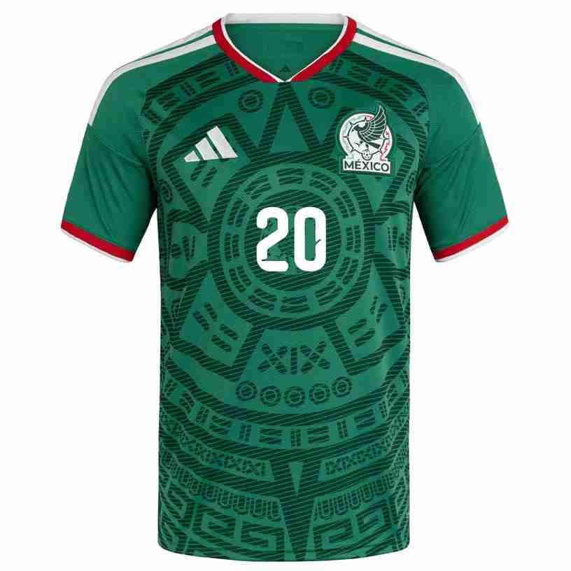 H. MARTIN NO.20 Camiseta Primera México 2026 – Versión Jugador_1 H. MARTIN NO.20 Camiseta Primera México 2026 – Versión Jugador_1