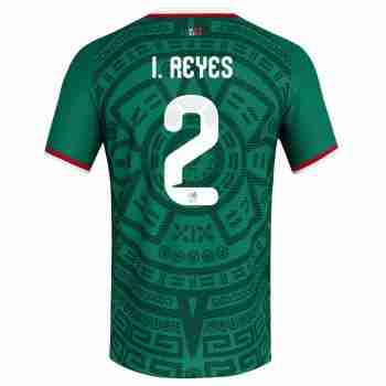 I. REYES NO.2 Camiseta Primera México 2026 – Versión Jugador