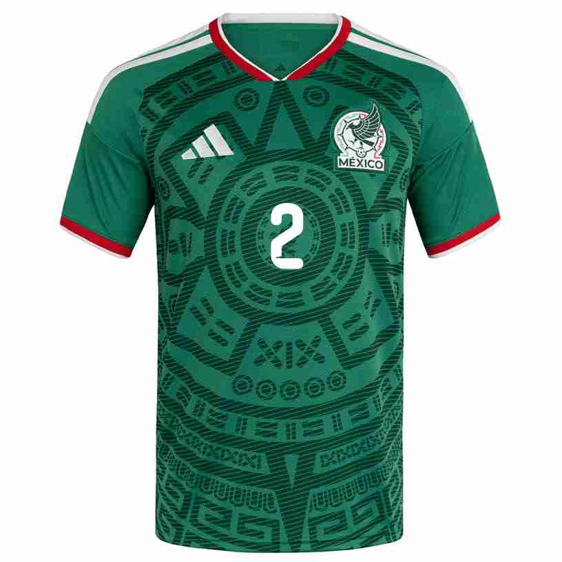 I. REYES NO.2 Camiseta Primera México 2026 – Versión Jugador_1 I. REYES NO.2 Camiseta Primera México 2026 – Versión Jugador_1