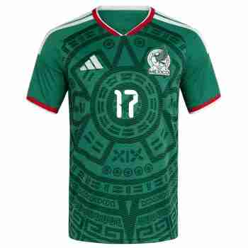 J. CORONA NO.17 Camiseta Primera México 2026 – Versión Jugador_1