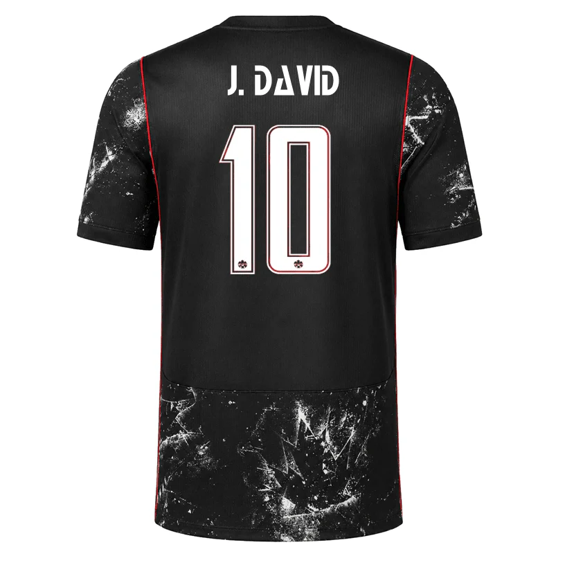 J. DAVID NO.10 Camiseta Segunda Canadá 2026 – Versión Jugador J. DAVID NO.10 Camiseta Segunda Canadá 2026 – Versión Jugador