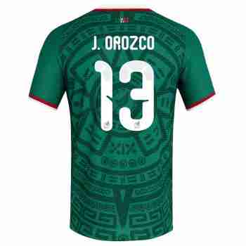 J. OROZCO NO.13 Camiseta Primera México 2026 – Versión Jugador