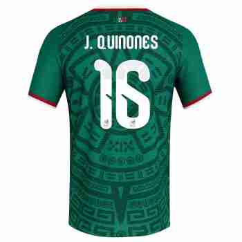 J. QUINONES NO.16 Camiseta Primera México 2026 – Versión Jugador