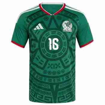 J. QUINONES NO.16 Camiseta Primera México 2026 – Versión Jugador_1
