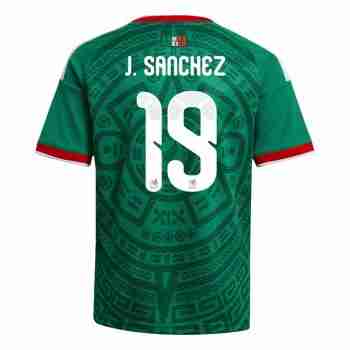 J. SANCHEZ NO.19 Camiseta Primera México 2026 – Versión Jugador