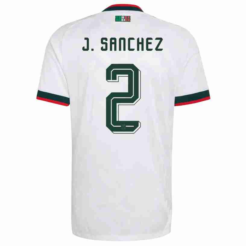 J. SANCHEZ NO.2 Camiseta Segunda México 2026 – Versión Jugador J. SANCHEZ NO.2 Camiseta Segunda México 2026 – Versión Jugador
