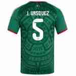 J. VASQUEZ NO.5 Camiseta Primera México 2026 – Versión Jugador