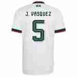 J. VASQUEZ NO.5 Camiseta Segunda México 2026 – Versión Jugador