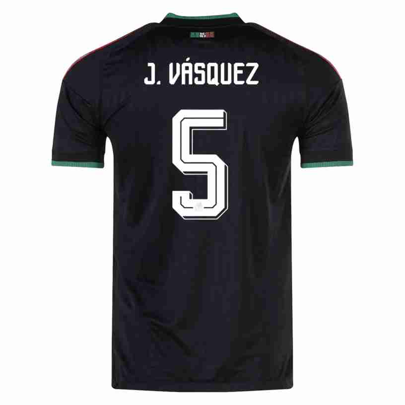 J.VÁSQUEZ NO.5 Camiseta Tercera México 2026 – Versión Jugador J.VÁSQUEZ NO.5 Camiseta Tercera México 2026 – Versión Jugador