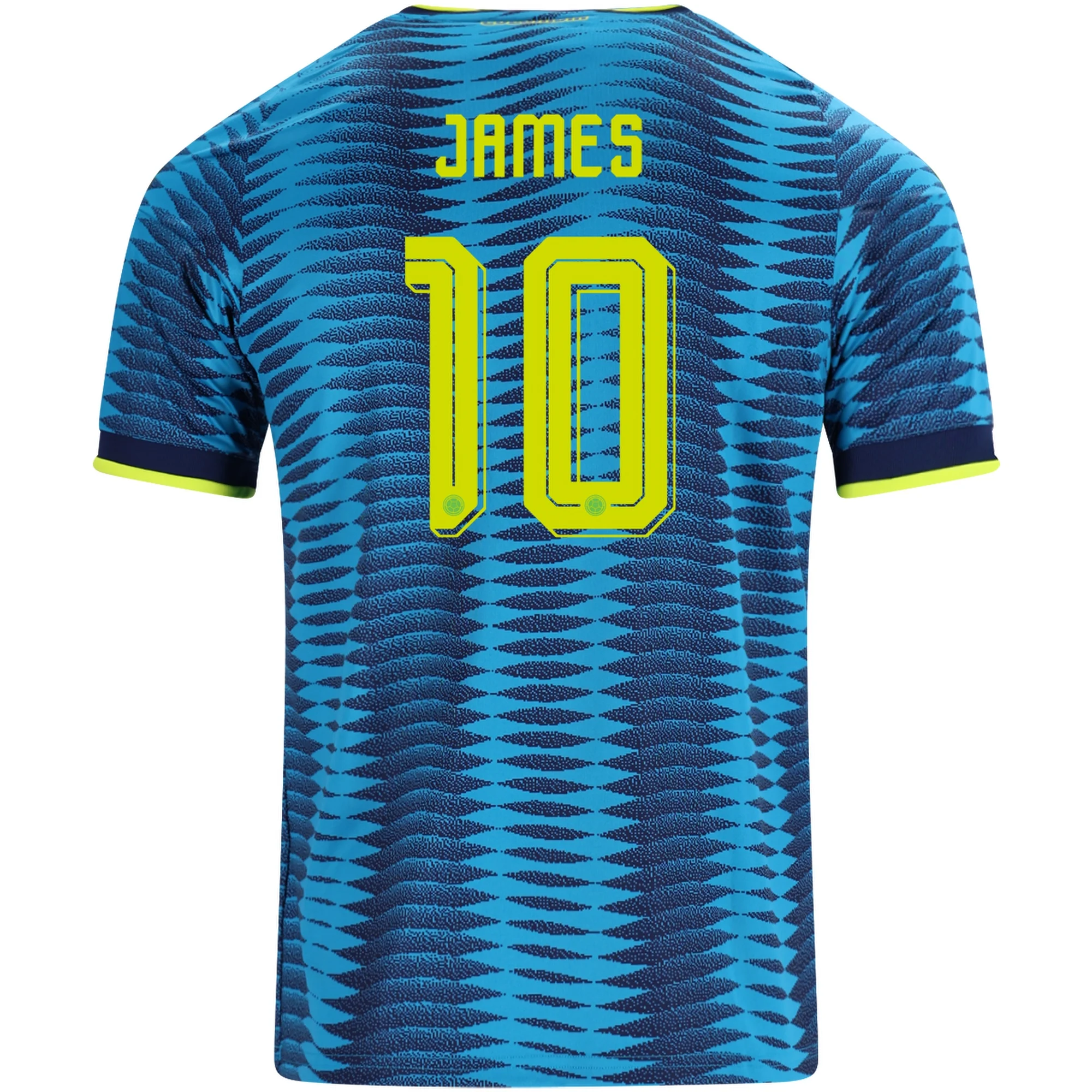 JAMES NO.10 Camiseta Segunda Colombia 2026 – Versión Jugador JAMES NO.10 Camiseta Segunda Colombia 2026 – Versión Jugador