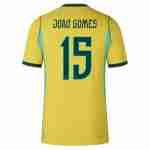 JOAO GOMES NO.15 Camiseta Primera Brasil 2026 – Versión Jugador