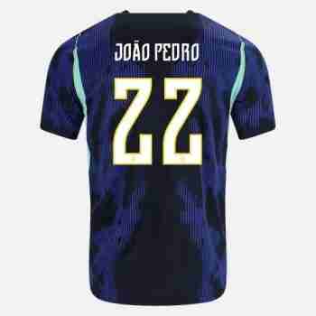 JOÃO PEDRO NO.22 Camiseta Segunda Brasil 2026 – Versión Jugador