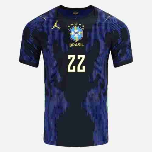 JOÃO PEDRO NO.22 Camiseta Segunda Brasil 2026 – Versión Jugador_1 JOÃO PEDRO NO.22 Camiseta Segunda Brasil 2026 – Versión Jugador_1