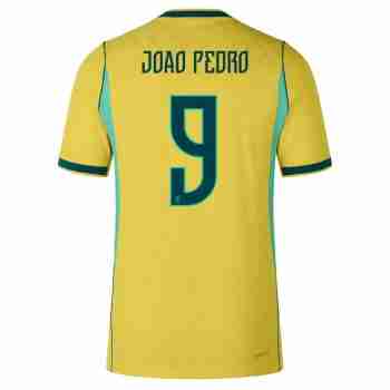 JOAO PEDRO NO.9 Camiseta Primera Brasil 2026 – Versión Jugador