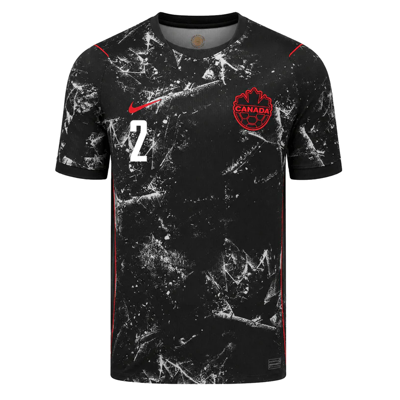 JOHNSTON NO.2 Camiseta Segunda Canadá 2026 – Versión Jugador_1 JOHNSTON NO.2 Camiseta Segunda Canadá 2026 – Versión Jugador_1