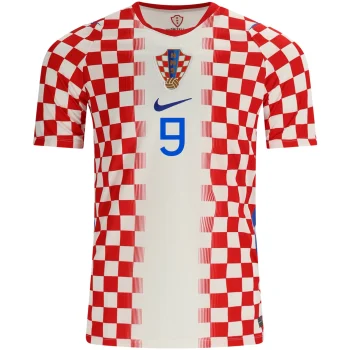 KRAMARIĆ NO.9 Camiseta Primera Croatia 2026 – Versión Jugador_1