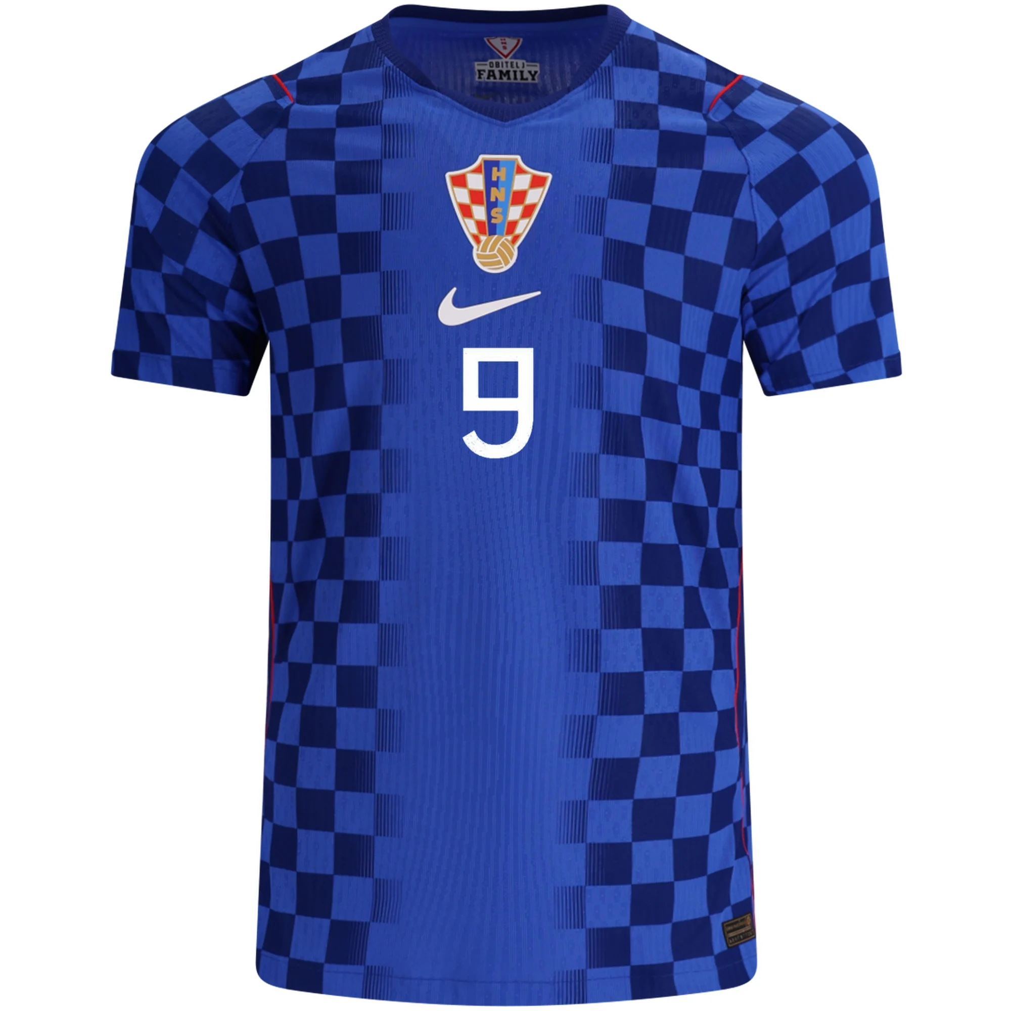 KRAMARIĆ NO.9 Camiseta Segunda Croatia 2026 – Versión Jugador_1 KRAMARIĆ NO.9 Camiseta Segunda Croatia 2026 – Versión Jugador_1