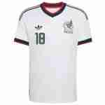 L. CHAVEZ NO.18 Camiseta Segunda México 2026 – Versión Jugador
