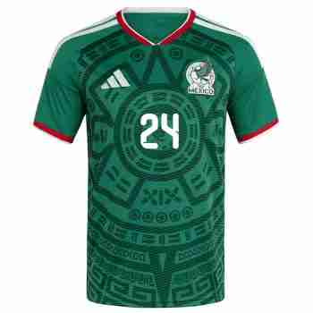 L. CHAVEZ NO.24 Camiseta Primera México 2026 – Versión Jugador_1