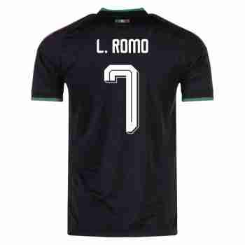 L. ROMO NO.7 Camiseta Tercera México 2026 – Versión Jugador