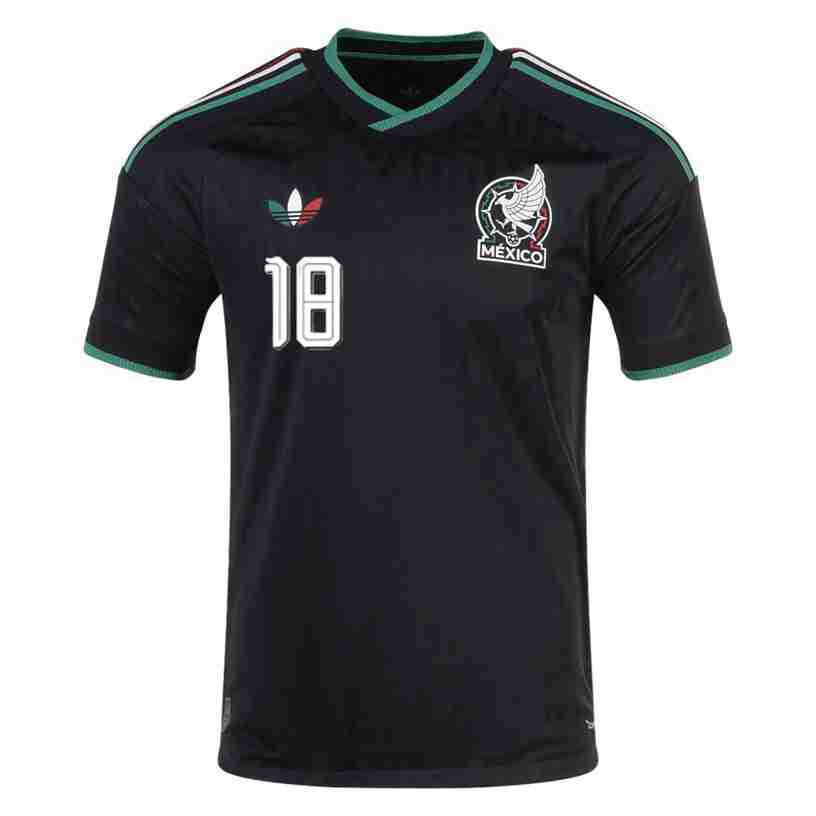 L.CHÁVEZ NO.18 Camiseta Tercera México 2026 – Versión Jugador_1 L.CHÁVEZ NO.18 Camiseta Tercera México 2026 – Versión Jugador_1