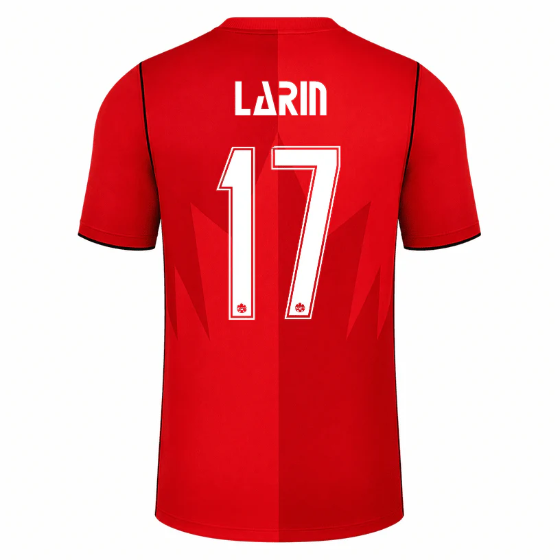 LARIN NO.17 Camiseta Primera Canadá 2026 – Versión Jugador LARIN NO.17 Camiseta Primera Canadá 2026 – Versión Jugador