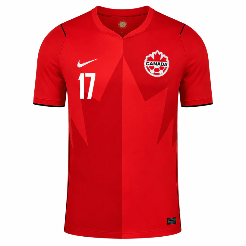 LARIN NO.17 Camiseta Primera Canadá 2026 – Versión Jugador_1 LARIN NO.17 Camiseta Primera Canadá 2026 – Versión Jugador_1