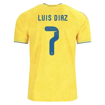 LUIS DIAZ NO.7 Camiseta Primera Colombia 2026 – Versión Jugador