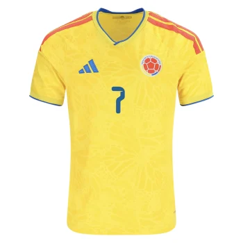 LUIS DIAZ NO.7 Camiseta Primera Colombia 2026 – Versión Jugador_1