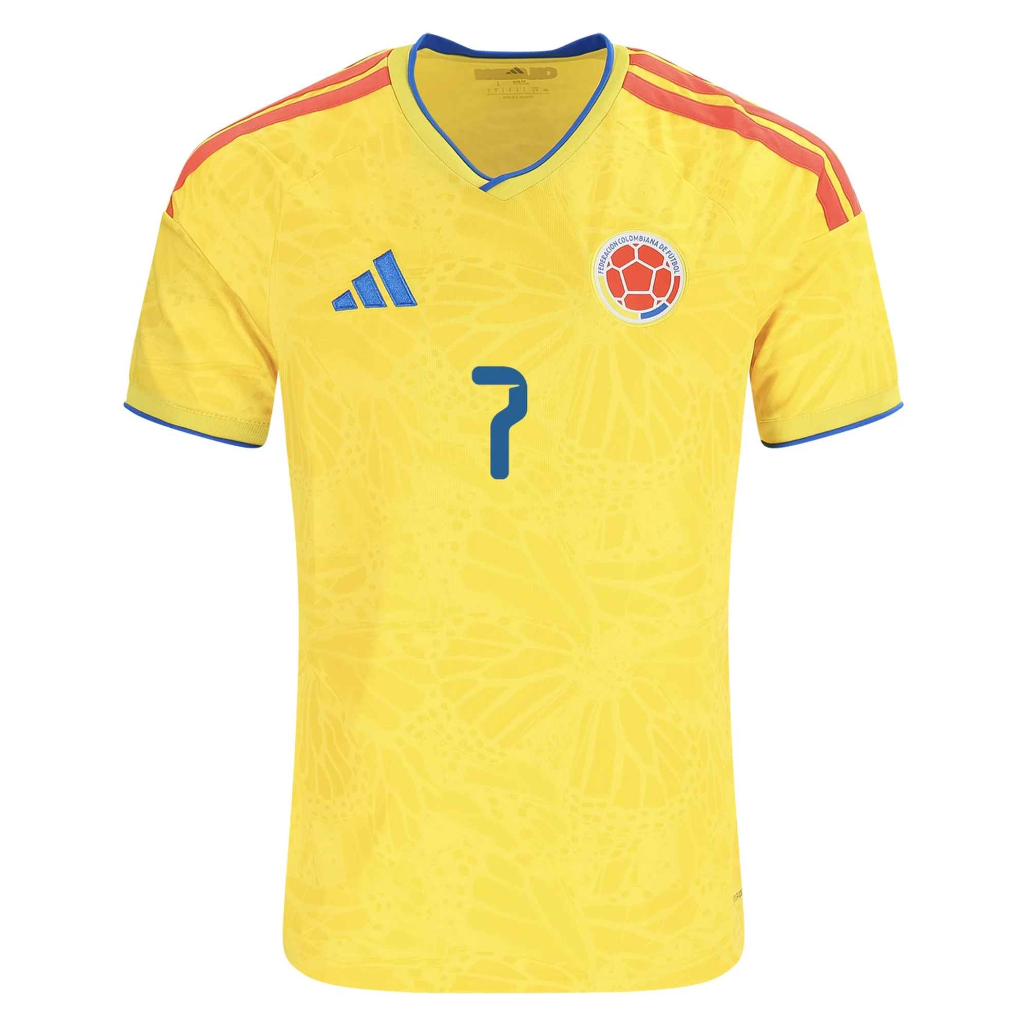 LUIS DIAZ NO.7 Camiseta Primera Colombia 2026 – Versión Jugador_1 LUIS DIAZ NO.7 Camiseta Primera Colombia 2026 – Versión Jugador_1