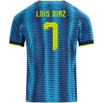 LUIS DIAZ NO.7 Camiseta Segunda Colombia 2026 – Versión Jugador
