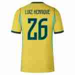LUIZ HENRIQUE NO.26 Camiseta Primera Brasil 2026 – Versión Jugador