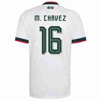 M. CHAVEZ NO.16 Camiseta Segunda México 2026 – Versión Jugador