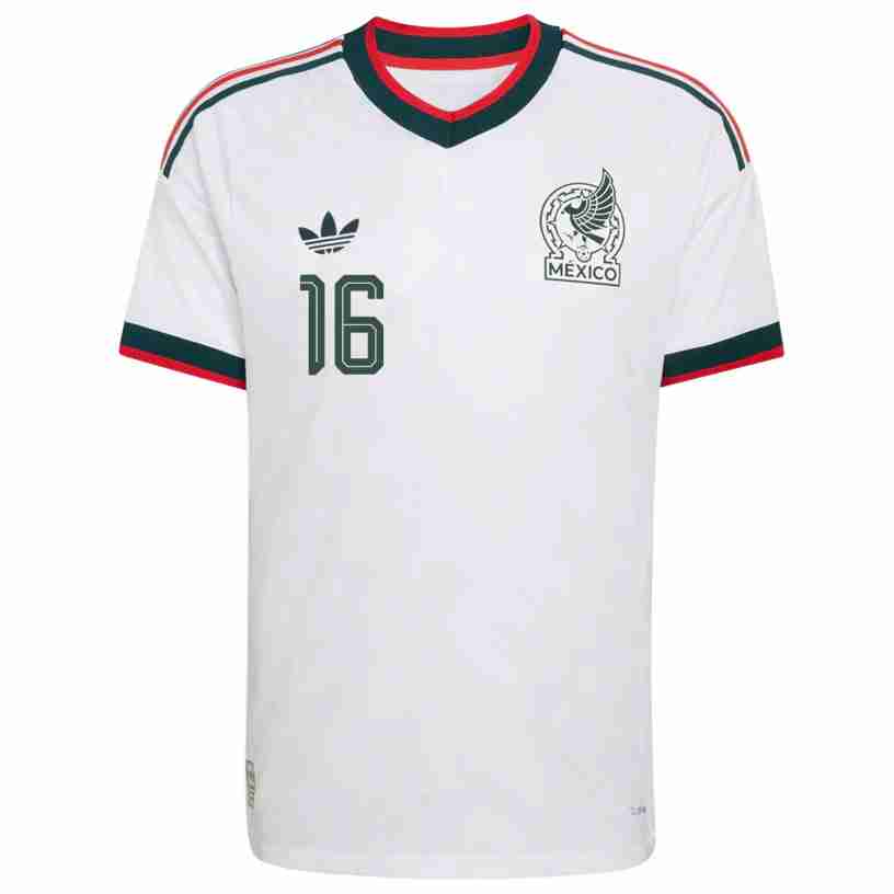M. CHAVEZ NO.16 Camiseta Segunda México 2026 – Versión Jugador_1 M. CHAVEZ NO.16 Camiseta Segunda México 2026 – Versión Jugador_1