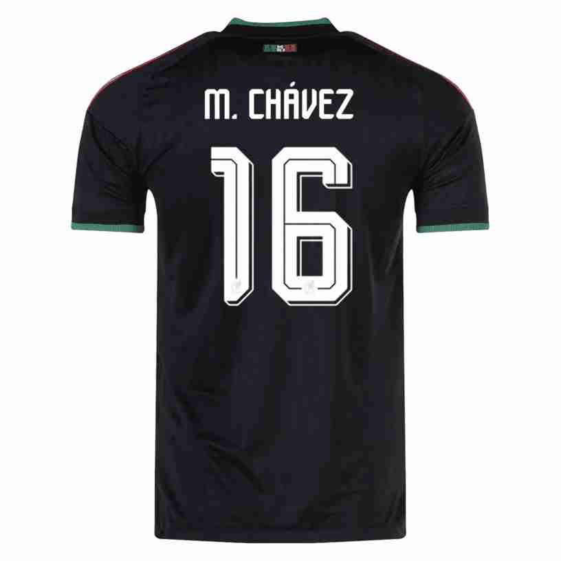 M. CHÁVEZ NO.16 Camiseta Tercera México 2026 – Versión Jugador M. CHÁVEZ NO.16 Camiseta Tercera México 2026 – Versión Jugador