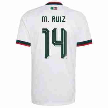 M. RUIZ NO.14 Camiseta Segunda México 2026 – Versión Jugador