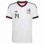 M. RUIZ NO.14 Camiseta Segunda México 2026 – Versión Jugador