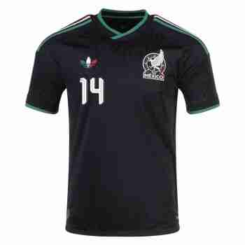 M. RUIZ NO.14 Camiseta Tercera México 2026 – Versión Jugador_1