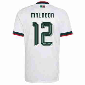 MALAGON NO.12 Camiseta Segunda México 2026 – Versión Jugador