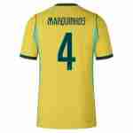 MARQUINHOS N.4 Camiseta Primera Brasil 2026 – Versión Jugador