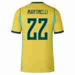 MARTINELLI NO.22 Camiseta Primera Brasil 2026 – Versión Jugador