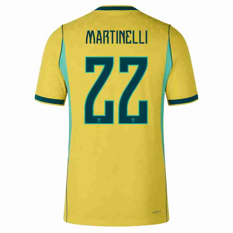 MARTINELLI NO.22 Camiseta Primera Brasil 2026 – Versión Jugador MARTINELLI NO.22 Camiseta Primera Brasil 2026 – Versión Jugador