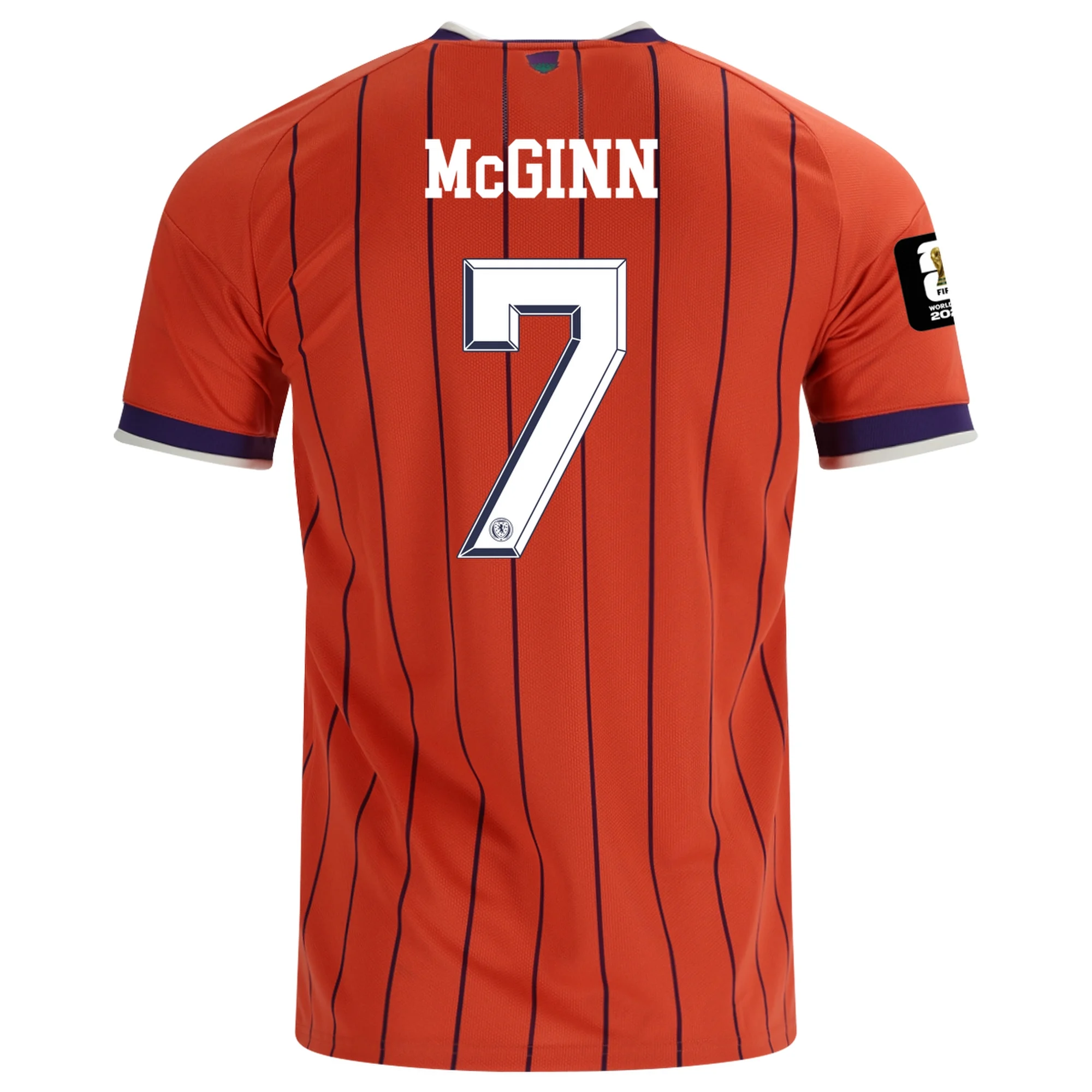 MCGINN NO.7 Camiseta Segunda Escocia 2026 – Versión Jugador MCGINN NO.7 Camiseta Segunda Escocia 2026 – Versión Jugador