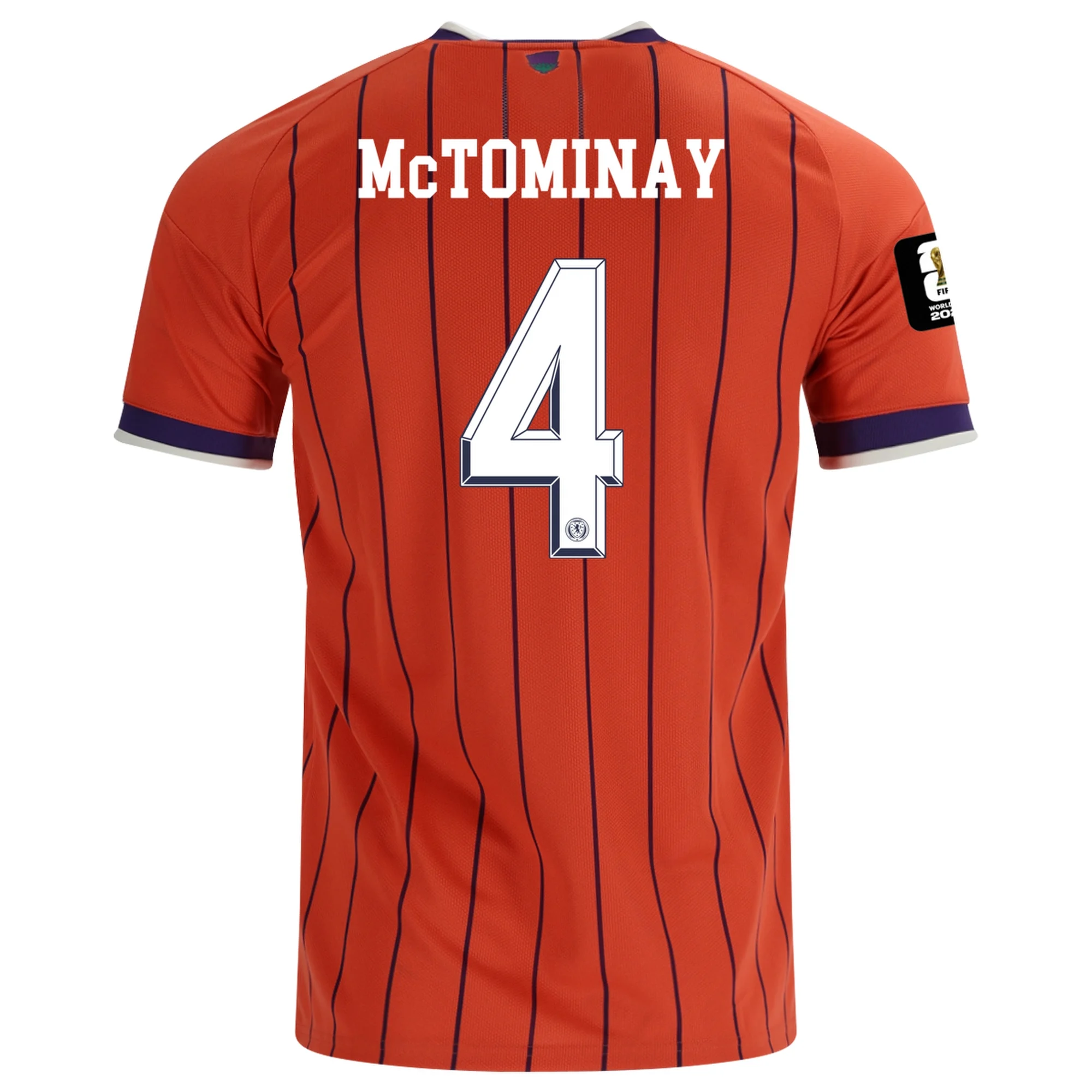 MCTOMINAY NO.4 Camiseta Segunda Escocia 2026 – Versión Jugador MCTOMINAY NO.4 Camiseta Segunda Escocia 2026 – Versión Jugador